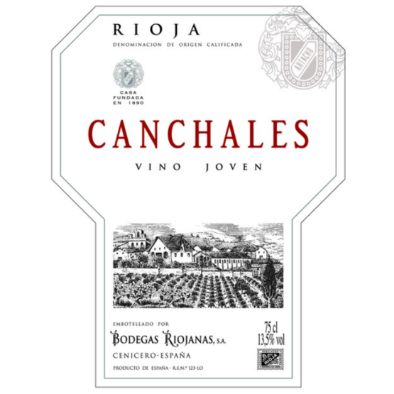 Bodegas Riojanas Canchales Rioja Joven Tinta
