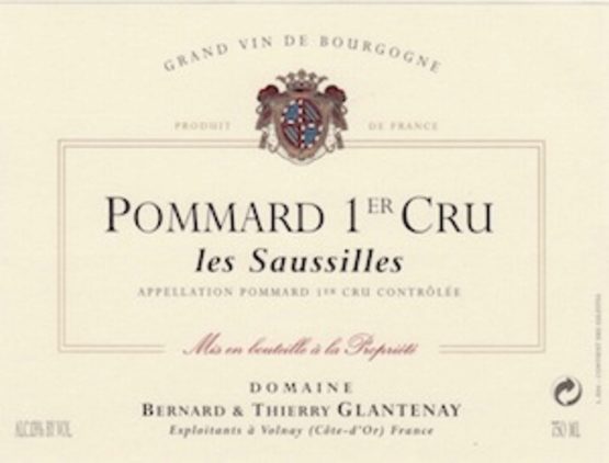 Domaine Glantenay Pommard Premier Cru Les Saussilles