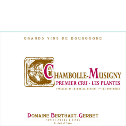 Domaine Berthaut-Gerbet Chambolle-Musigny Premier Cru Les Plantes