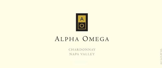 Alpha Omega Chardonnay Napa Valley Label