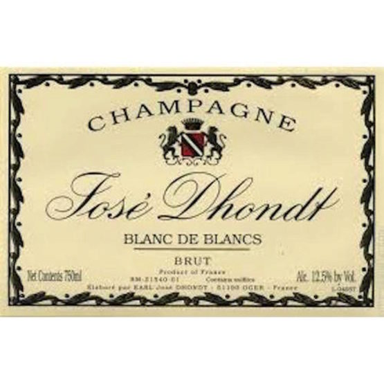 Jose Dhondt Blanc De Blancs Brut Label