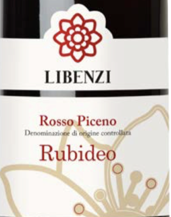 Libenzi Rubideo Rosso Piceno Label