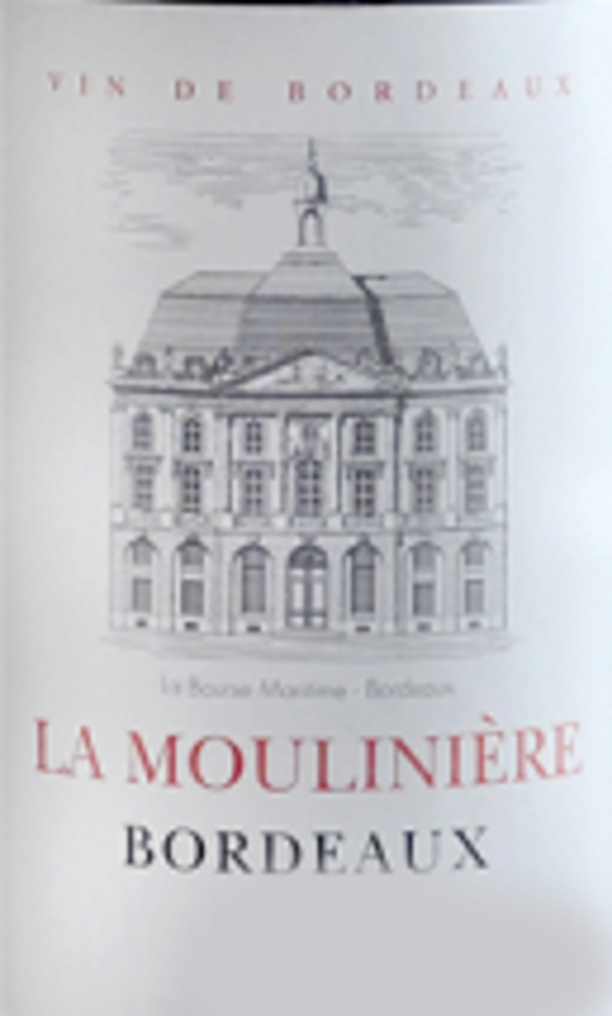 Chateau La Mouliniere Bordeaux Rouge Label