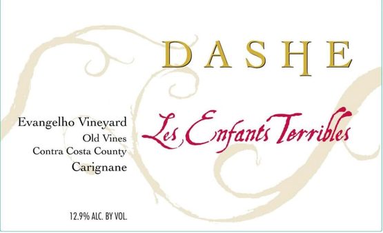 Dashe Carignane Old Vines Evangelho Vineyard