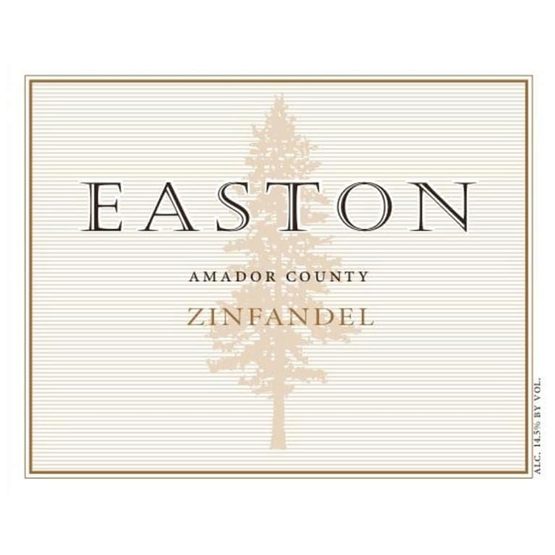Easton Amador County Zinfandel Label