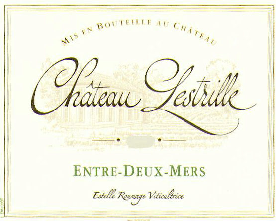 Chateau Lestrille Entre Deux Mers Blanc Label