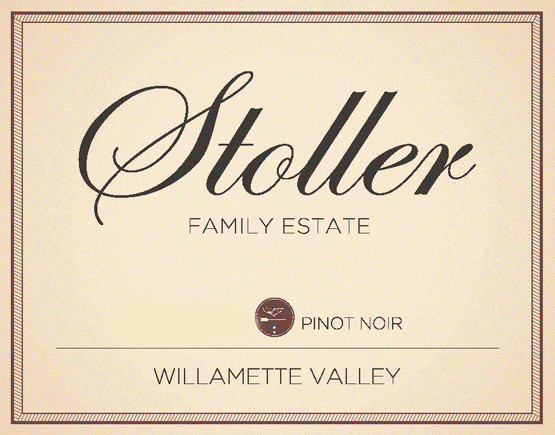 Stoller Family Willamette Valley Pinot Noir Label
