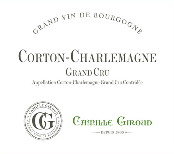 Camille Giroud Corton-Charlemagne Grand Cru