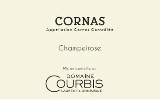 Domaine Courbis Cornas Champelrose