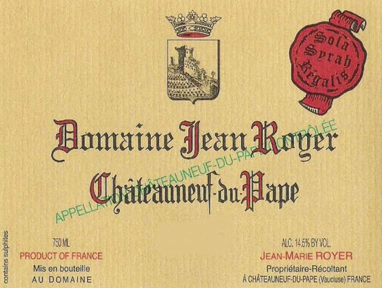 Domaine Jean Royer Chateauneuf du Pape