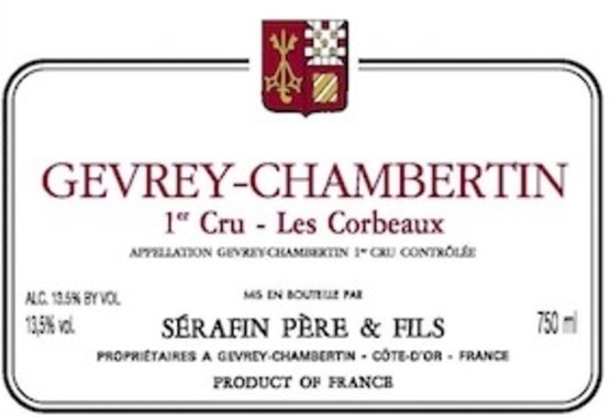 Domaine Sérafin Père et Fils Gevrey-Chambertin Premier Cru Les Corbeaux