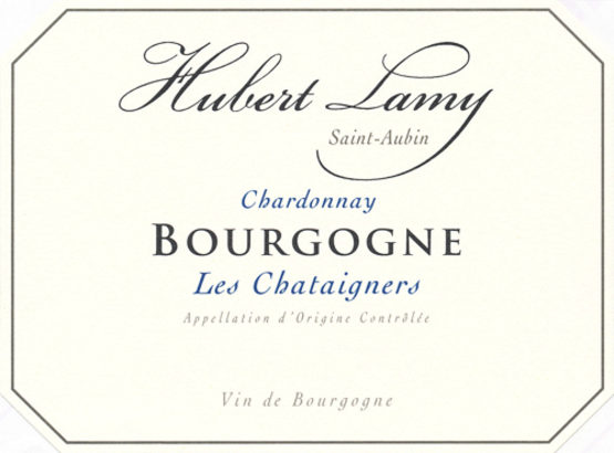Hubert Lamy Bourgogne Blanc Les Chataigners Label