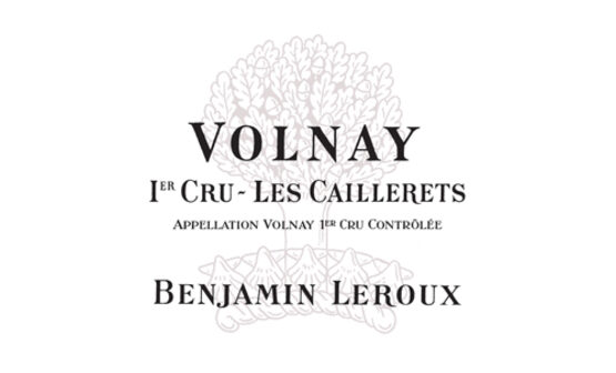 Benjamin Leroux Volnay Premier Cru Les Caillerets
