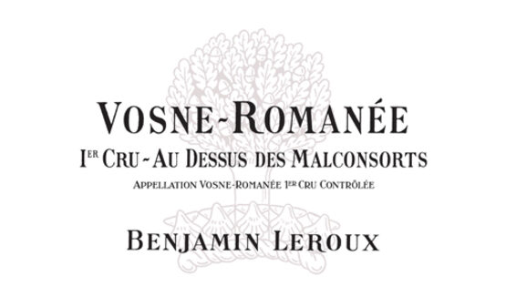 Benjamin Leroux Vosne-Romanée Premier Cru Au Dessus des Malconsorts