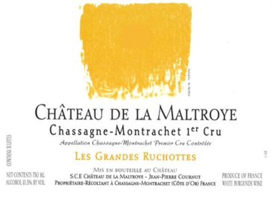 Château de La Maltroye Chassagne-Montrachet Premier Cru Les Grandes Ruchottes