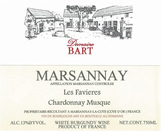 Domaine Bart Marsannay Les Favieres Label