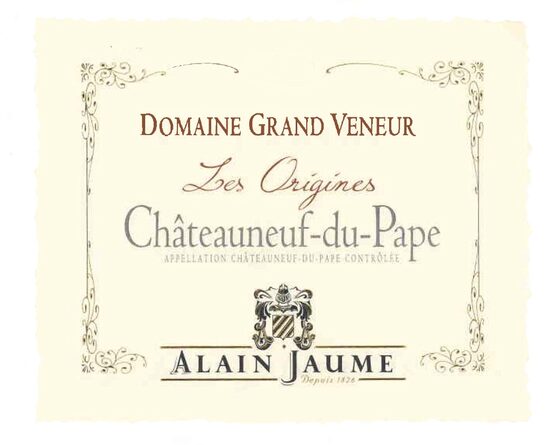 Domaine Grand Veneur Chateauneuf-du-Pape Rouge Les Origines