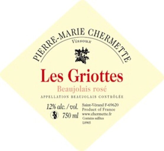 Domaine Pierre-Marie Chermette Les Griottes Beaujolais Rosé
