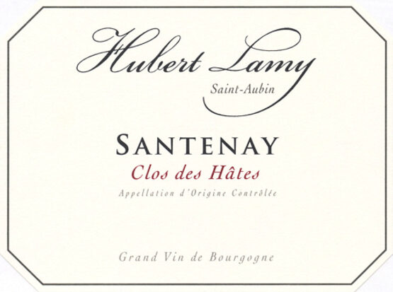 Hubert Lamy Santenay Clos des Hâtes