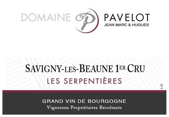 Domaine Pavelot Savigny Les Beaune Les Serpentieres