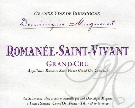  Domaine Dominique Mugneret Romanée-Saint-Vivant Grand Cru