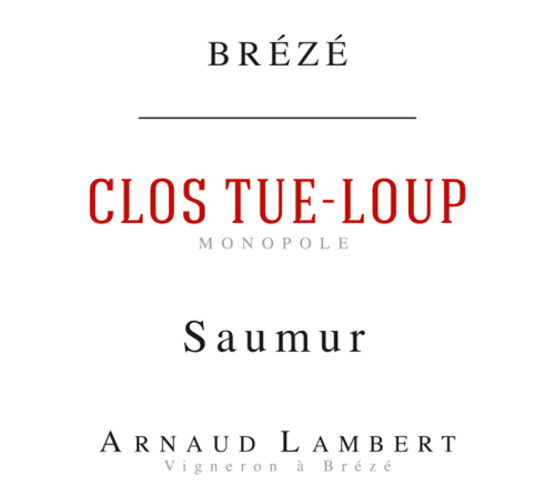 Arnaud Lambert Saumur Rouge Clos du Tue-Loup