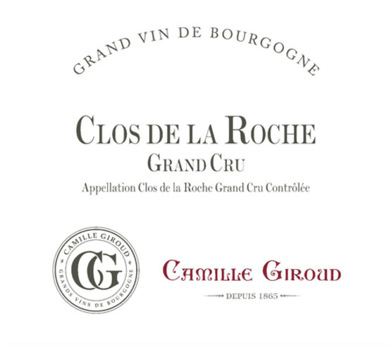 Camille Giroud Clos De La Roche Grand Cru