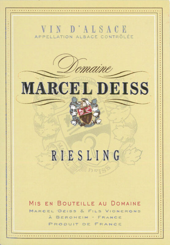 Domaine Marcel Deiss Alsace Riesling