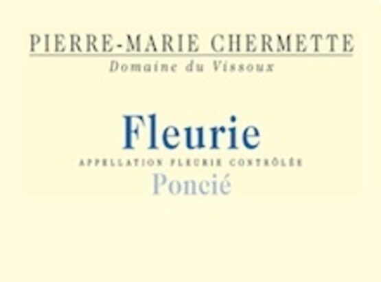 Domaine Pierre-Marie Chermette Fleurie Poncie