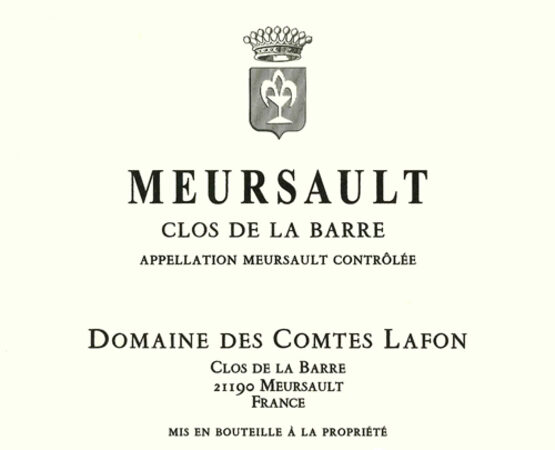 Domaine des Comtes Lafon Meursault Clos De La Barre