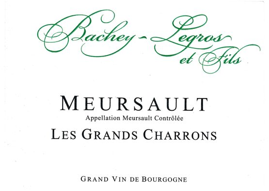 Domaine Bachey-Legros Meursault Les Grands Charrons