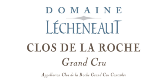 Domaine Lécheneaut Clos de la Roche Grand Cru