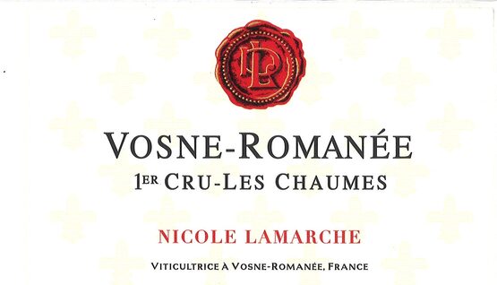 Domaine Nicole Lamarche Vosné-Romanée Premier Cru Les Chaumes