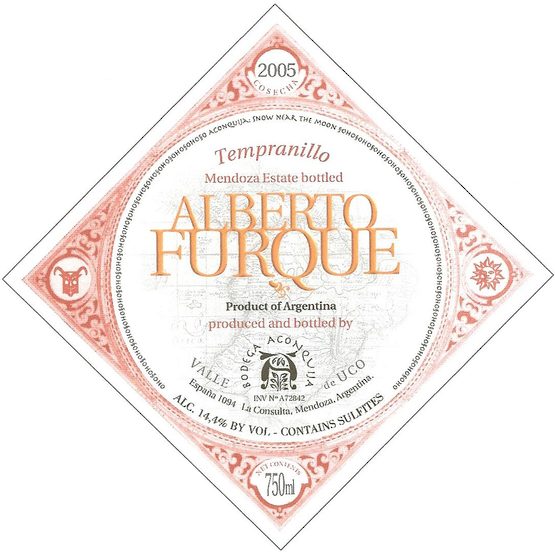 2005 Tempranillo Mendoza 2005 Tempranillo Mendoza