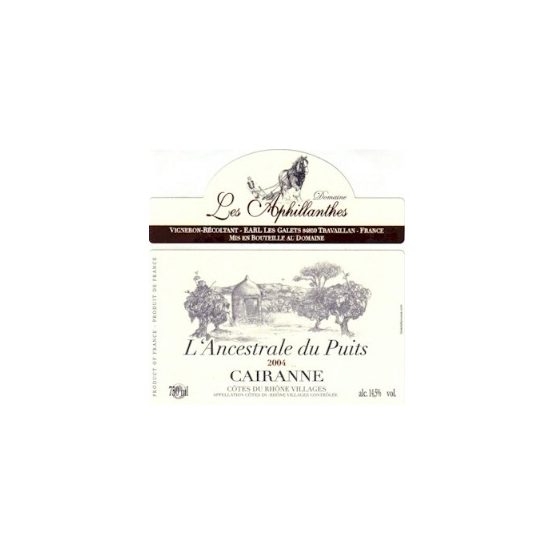 2009 Cotes du Rhone Villages Cairanne 2009 Cotes du Rhone Villages Cairanne