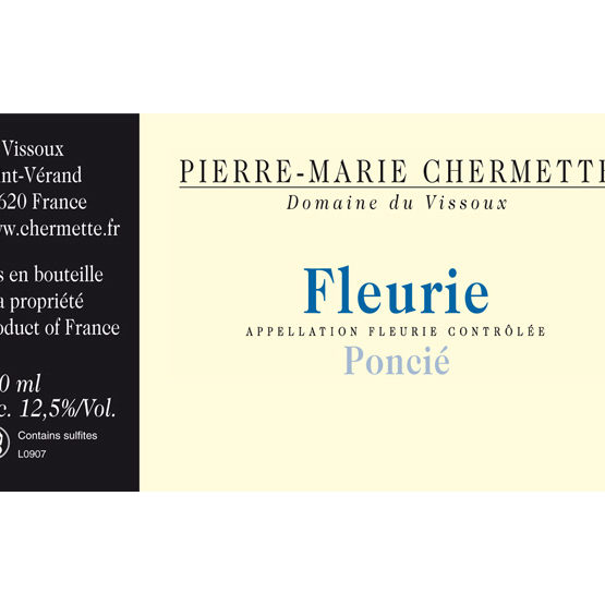 2009 Fleurie Poncie 2009 Fleurie Poncie