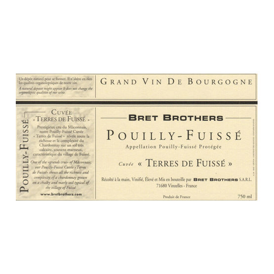 Pouilly Fuisse Terres de Fuisse