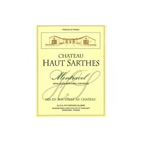 Chataeu Haut-Sarthes Montravel Blanc