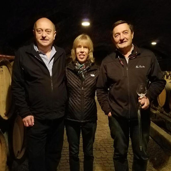 George, Connie and Dominique Lafon