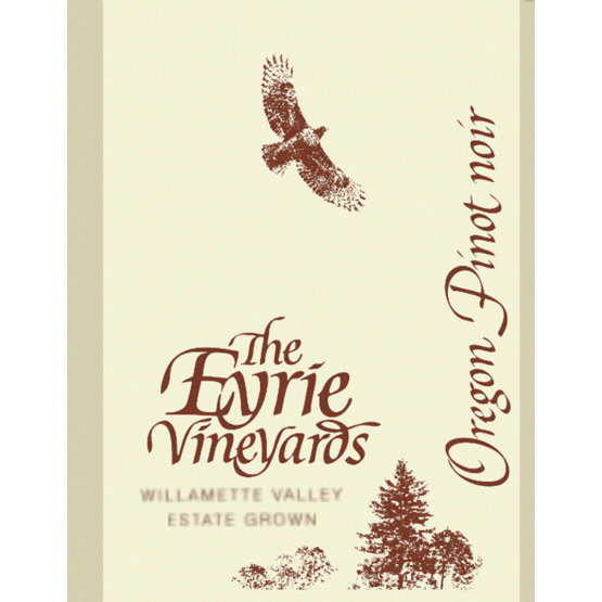 Eyrie Vineyards Pinot Noir Willamette Valley Label