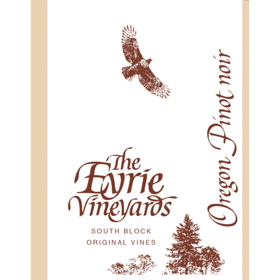 Eyrie Vineyards Pinot Noir South Block Label