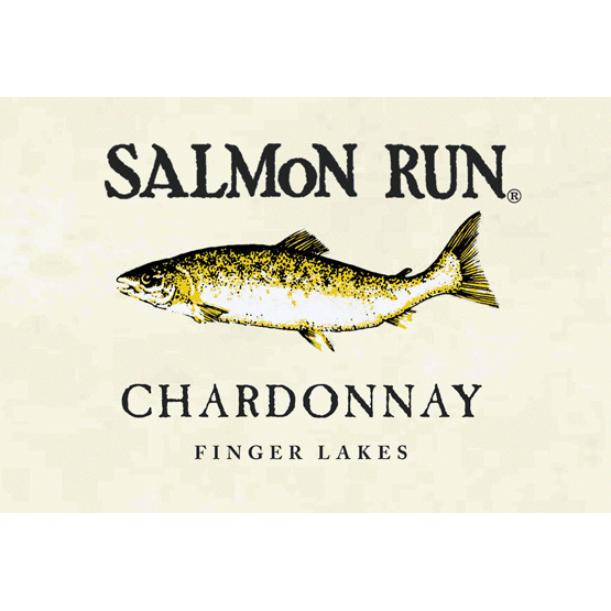 Dr Konstantin Frank Salmon Run Chardonnay-Riesling Label