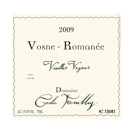 cecile tremblay vosne romanee vv