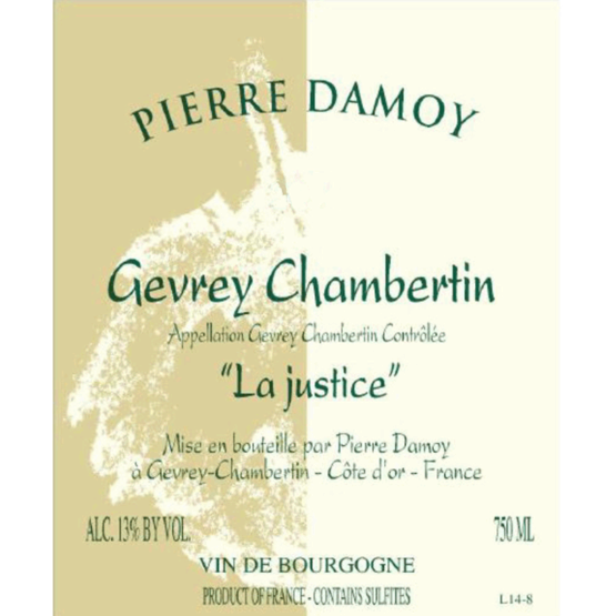 Pierre Damoy Gevry Chambertin La Justice 