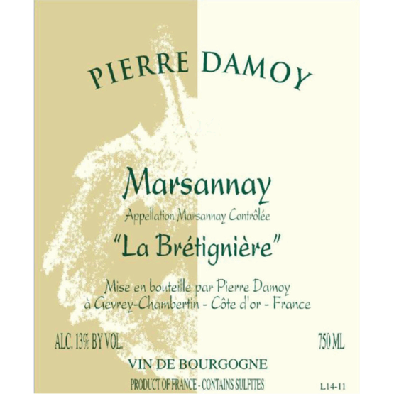 Pierre Damoy Marsannay Les Bretignieres