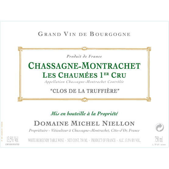 Michel Niellon Chassagne Montrachet Premier Cru Les Chaumées
