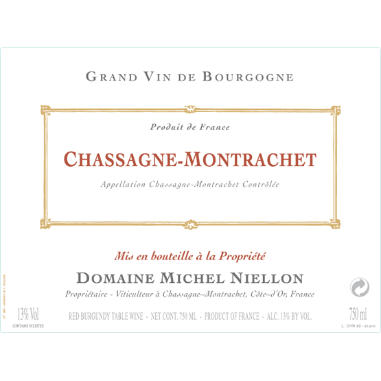 Domaine Michel Niellon Chassagne Montrachet Rouge 