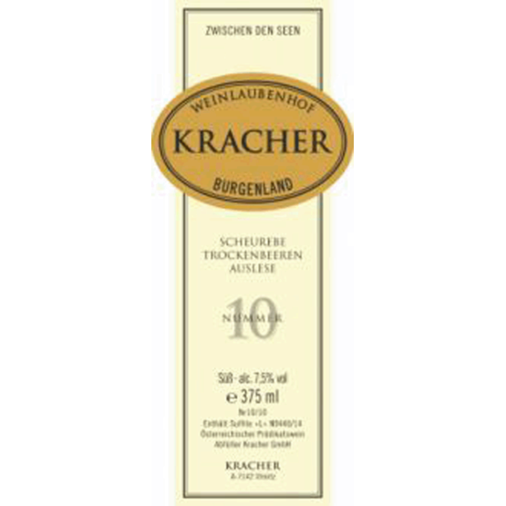 Kracher Trockenbeeren Auslese No. 10 