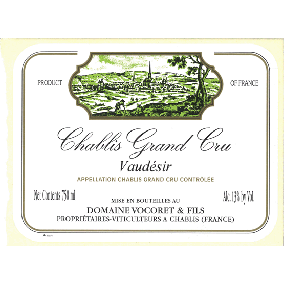 Vocoret Chablis Grand Cru Vaudésir