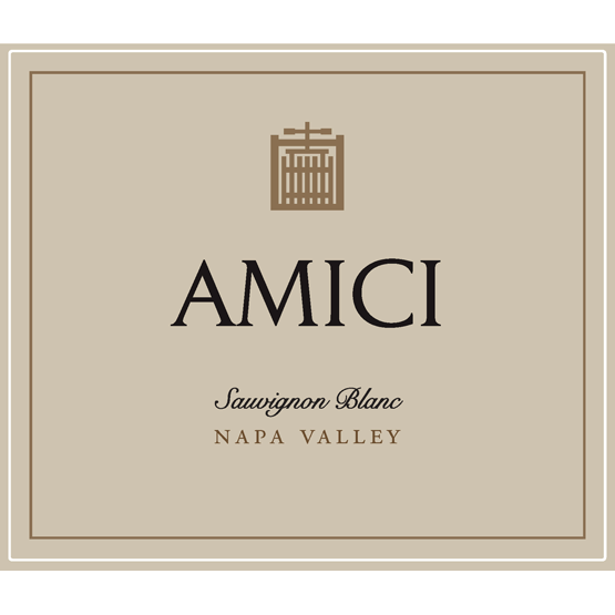 Amici Napa Valley Sauvignon Blanc Label